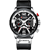 Часы наручные мужские Curren 8329 Silver Black (18690-hbr)