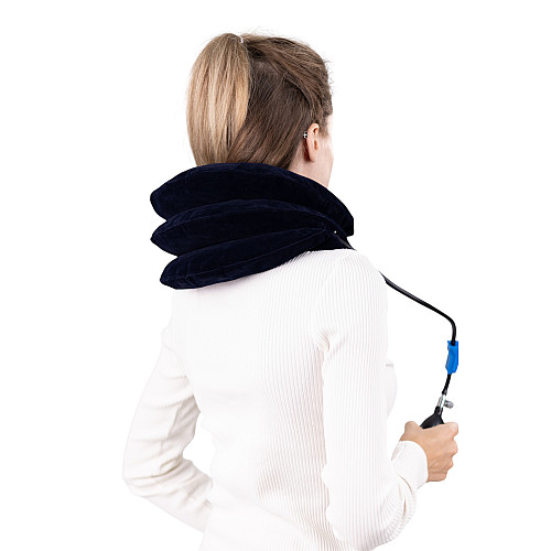 Лікувальний шийний надувний комір MED1 TJ-106 One Size Чорний