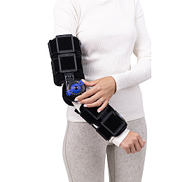 Ортез локтевого сустава з регульованим шарнірним механізмом MED1 TJ-301 One Size Чорний