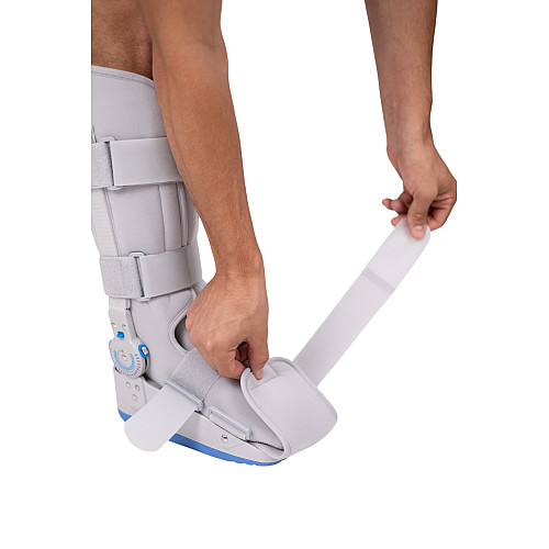 Ортез голеностопного сустава пневматичний MED1 TJ-601(1) S Світло-сірий