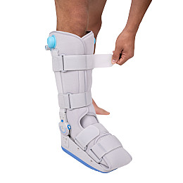 Ортез голеностопного сустава пневматический MED1 TJ-601(1) M Светло-серый