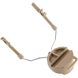 Адаптер для шлема кронштейн для гарнітури PELTOR Comtac 2 шт Койот (2825730737)