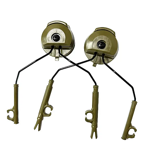 Адаптер для шлема кронштейн для гарнітури PELTOR Comtac 2 шт Оливковий (2825730738)