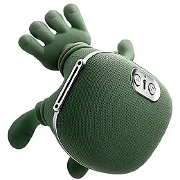 Электромассажер для шеи плеч и спины беспроводной No Brand 10 режимов Зеленый (2104618895)