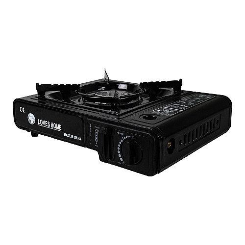 Портативная газовая плита Meteor Loves Home 342x275x113 мм Черный (304234)