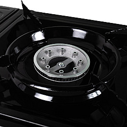 Портативная газовая плита Meteor Loves Home 342x275x113 мм Черный (304234)