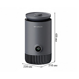 Воздухоочиститель с функцией увлажнения Hyundai MIRAN110KR (305126)