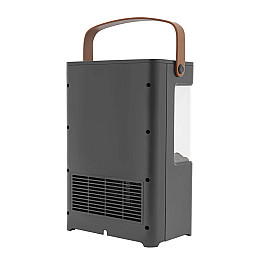 Тепловентилятор керамический с пультом Lesko YND-BL-02 Flame Черный (13699-90353)