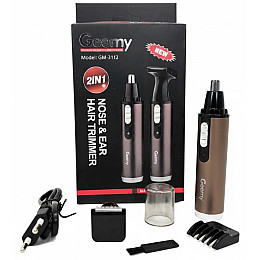 Триммер для носа и ушей Geemy GM-3112 2в1 (2104619000)