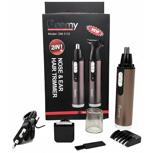 Триммер для носа и ушей Geemy GM-3112 2в1 (2104619000)