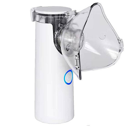 Небулайзер ультразвуковой No Brand сетчатый портативный 4.2х4.2х11.5 см Белый (INP-II)