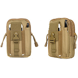 Сумка на пояс штурмова тактична Mini Warrior GIW00239 Койот (tau_krp237_00239)