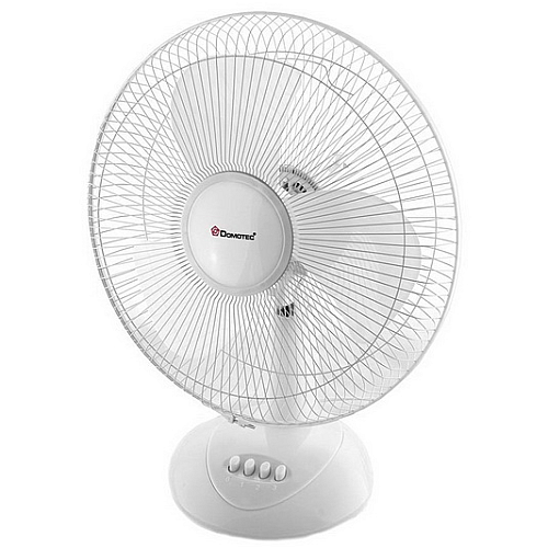 Настільний вентилятор Domotec МS-1626 Білий