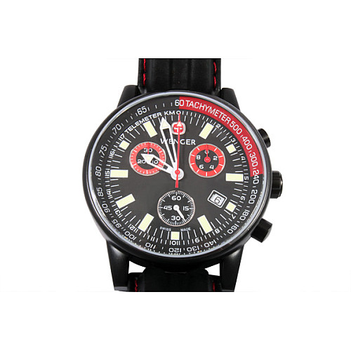 Набір Wenger годинник і ніж Червоний-чорний (70731.XL)