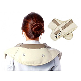 Ударний Вібромасажер для спини, плеч і шиї Cervical Massage Shawls