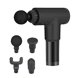 Портативний масажер для тіла Fascial Gun KH-320 Black (VD1299)