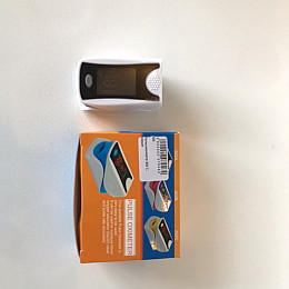 Пульсоксиметр напалечный Pulse oximetr 202С Серый (0051)