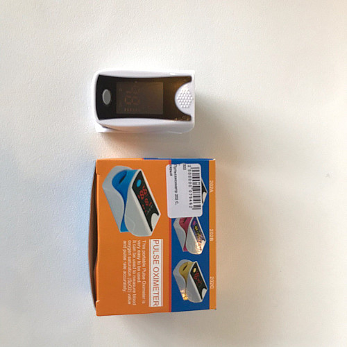 Пульсоксиметр напалечный Pulse oximetr 202С Серый (0051)