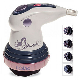 Інфрачервоний антицелюлітний вібромасажер для тіла BSM Body Innovation Sculptural Білий (SMT 195171285)