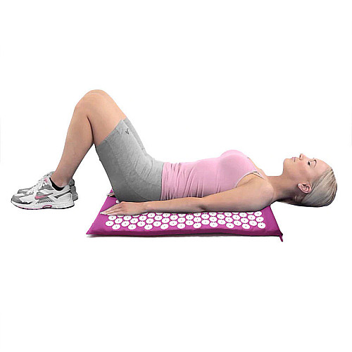 Коврик аплікатор Кузнецова масажний Dobetters для акупунктури спини Синій