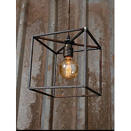 Светильник GoodsMetall з металу в стилі Лофт "Куб Алькатрас2"