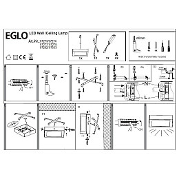 Потолочный светильник Eglo FUEVA 1 97553