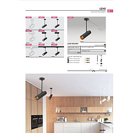 Потолочный светильник AZzardo LENS ROUND AZ3517
