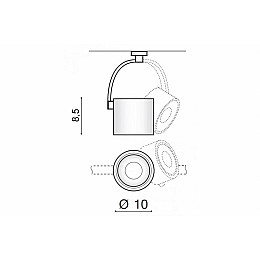 Потолочный светильник AZzardo COSTA AZ2702