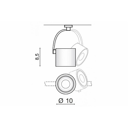 Потолочный светильник AZzardo COSTA AZ2702