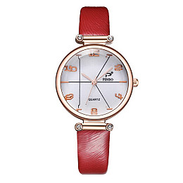 Наручні годинники жіночі Polaris red (hub_xgikr3)