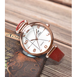 Наручні годинники жіночі Polaris red (hub_xgikr3)