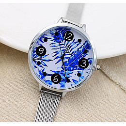 Наручні годинники жіночі Travel Fern silver (hub_hq6nhi)
