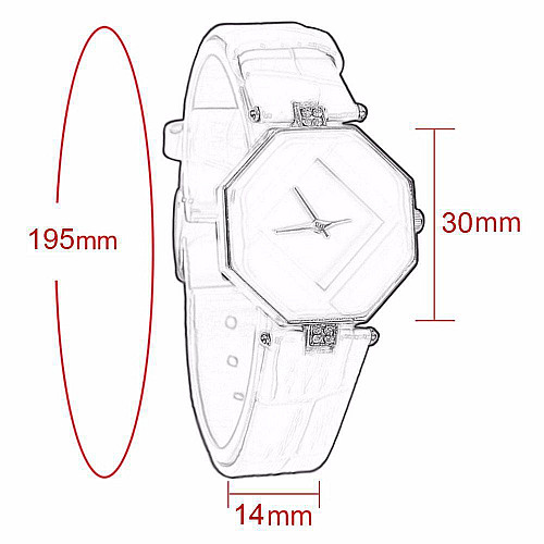 Часы женские наручные Cube purple (hub_6r7b7l)