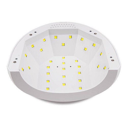 Лампа для гель лаку SUN UV LED 2-в-1 24/48W Біла