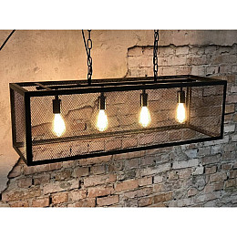 Светильник подвесной из металла GoodsMetall в стиле Лофт 950х250х250 СК40