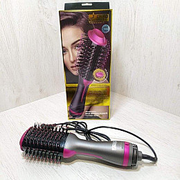 Фен щітка-расческа для укладки та завивки волосся з іонізацією DSP 50052 1000Вт