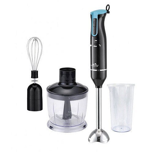 Блендер Monte MT-1905T Чорний з червоним (36644325)