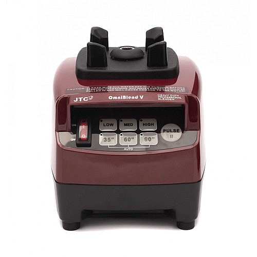 Блендер високопотужний JTC OmniBlend V TM-800B 1.5 л Бордовий професійний