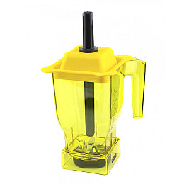 Чаша для блендера JTC 1.5 літра з ножами жовта Бісфенол відсутній