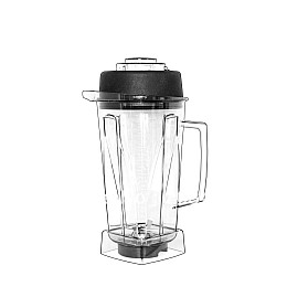 Чаша для блендера JTC 2.0 літра з ножами прозора Бісфенол відсутній