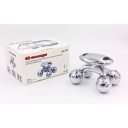 Массажер роликовый 4D Massager XC-202 FDSO Серый (33508005)