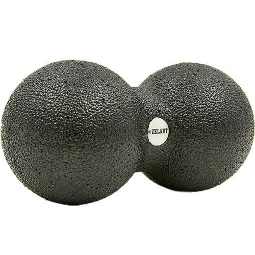 Массажер для спины DuoBall Rad Roller FI-6664 Zelart Черный (33434005)