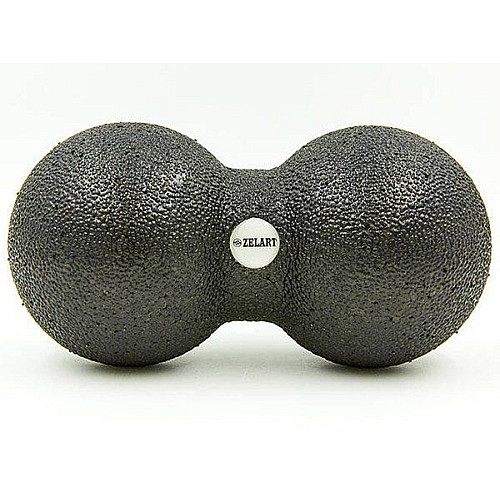Массажер для спины DuoBall Rad Roller FI-6664 Zelart Черный (33434005)