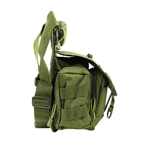 Сумка тактична на стегно Aokali Outdoor A90 30х22 см Зелена