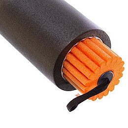 Роллер массажный FI-0271 FDSO Черно-оранжевый (33508062)