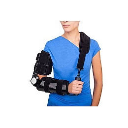 Ортез на локоть зі спеціальним шарніром з регулюванням кута згинання Ortop OH-210 правий