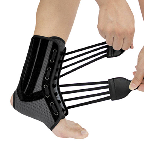 Бандаж на голеностопний суглоб зі спіральними ребрами жорсткості Ortop WH-917 M