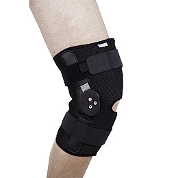 Бандаж на коліно зі спеціальними шарнірами для регулювання кута згинання Ortop ЕS-797 XL