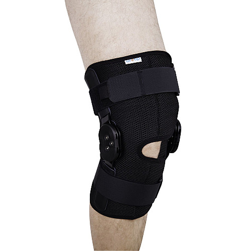 Бандаж на коліно зі спеціальними шарнірами для регулювання кута згинання Ortop ЕS-797 S