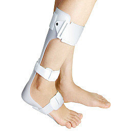 Бандаж сильної фіксації гомілковостопного суглоба пластиковий Ortop OH-908 правий XL